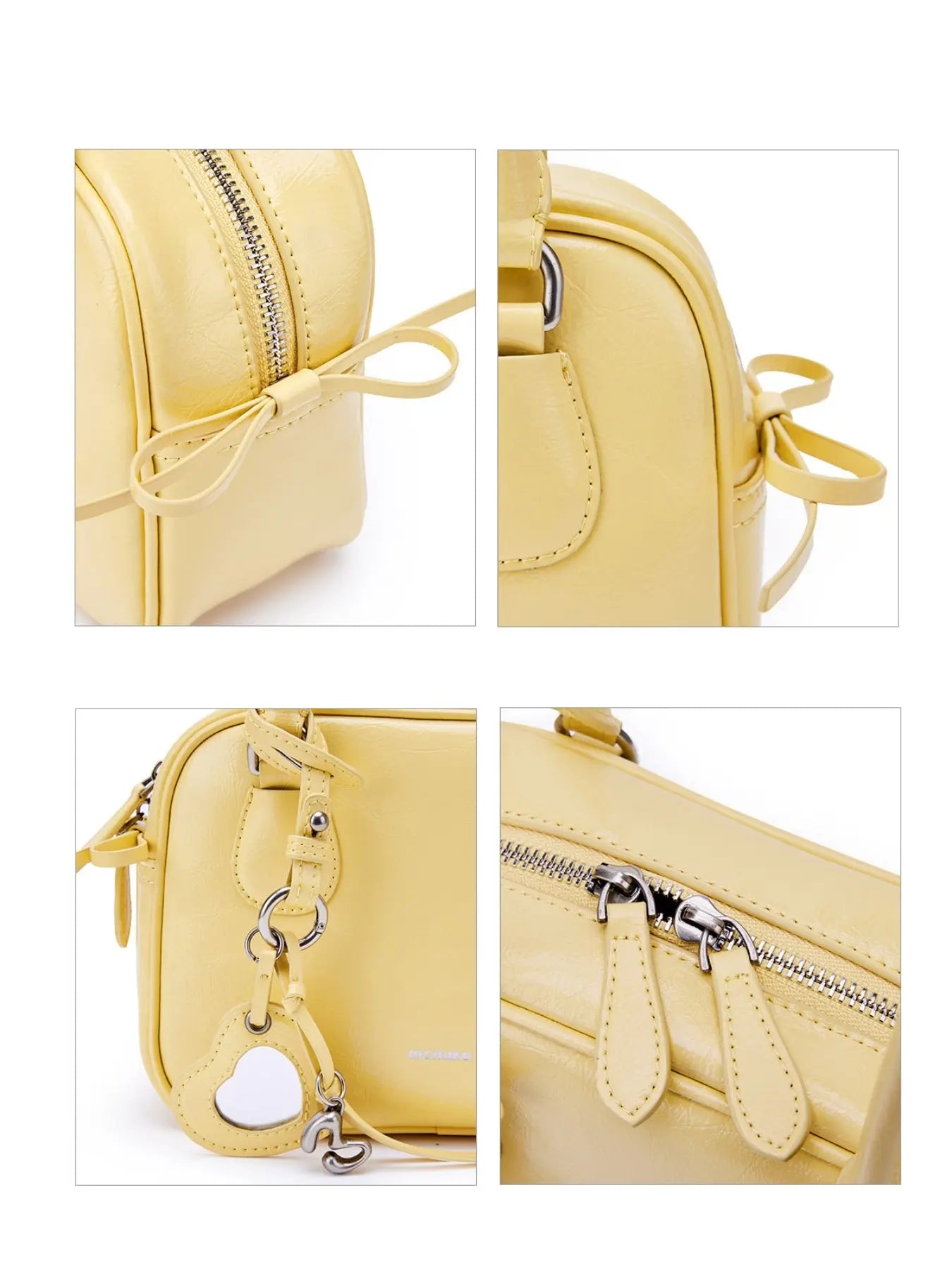 Ballet Leather Underarm Bag ChicChoi