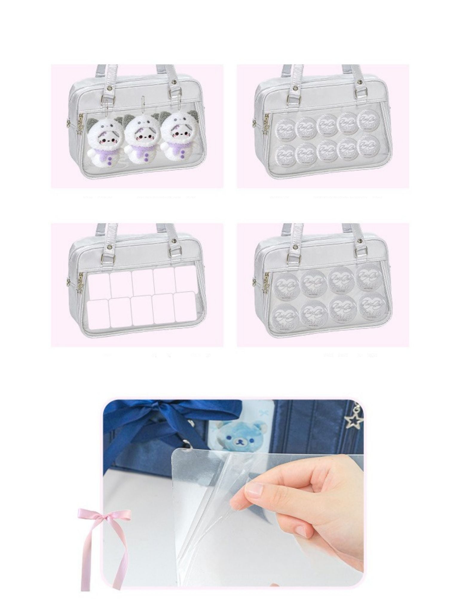 Balletcore Japanese Style Crossbody Shoulder JK Ita Bag