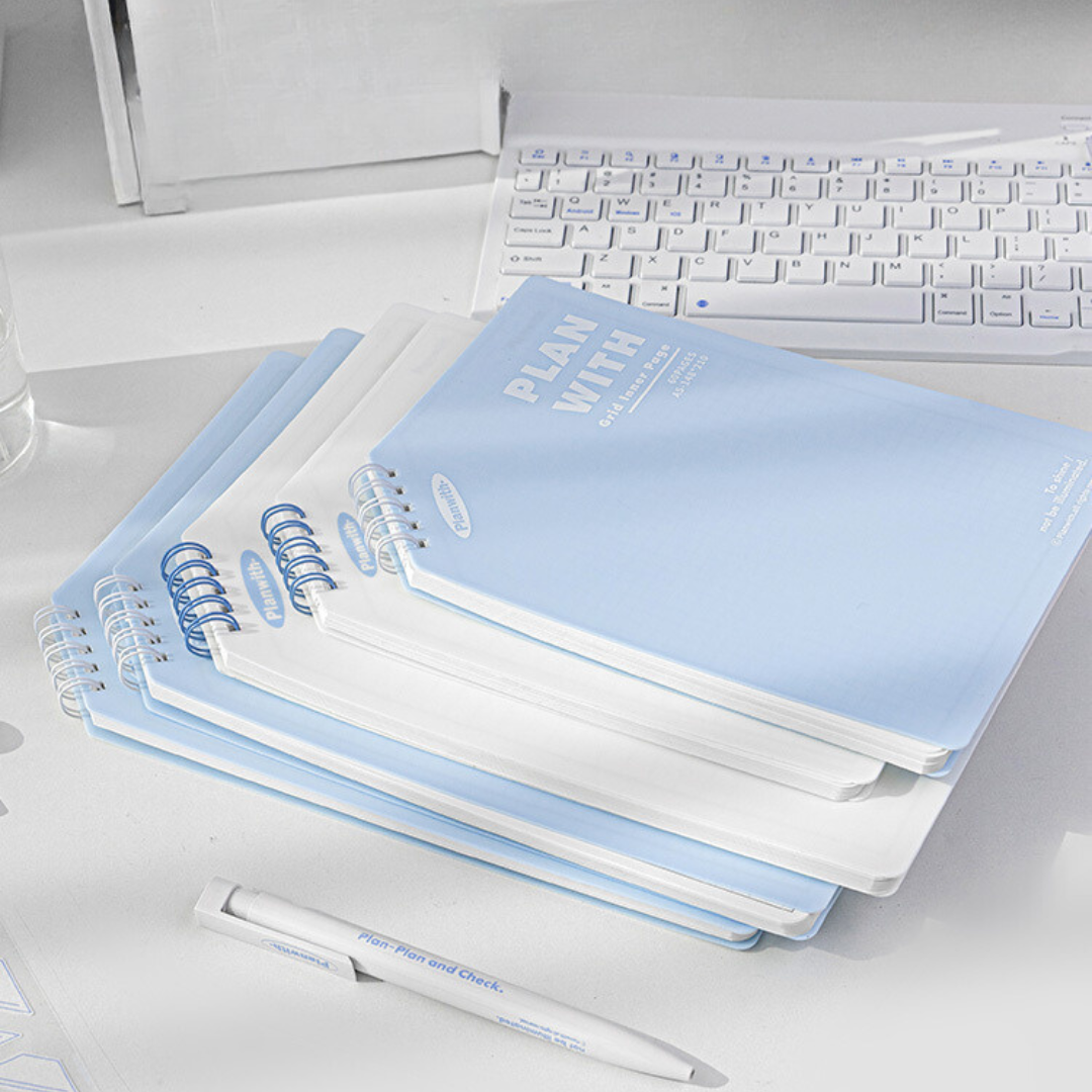 Bevel Coil Notebooks