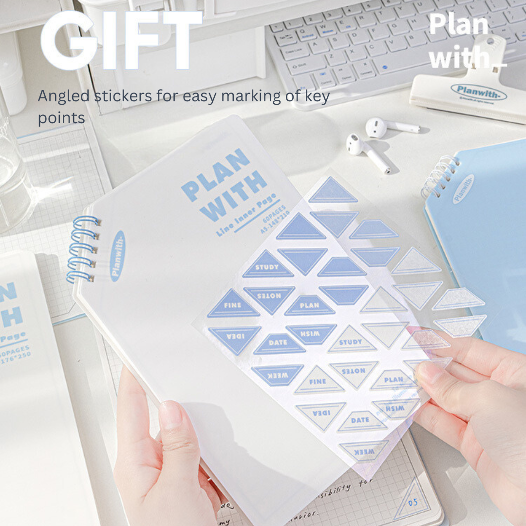 Bevel Coil Notebooks