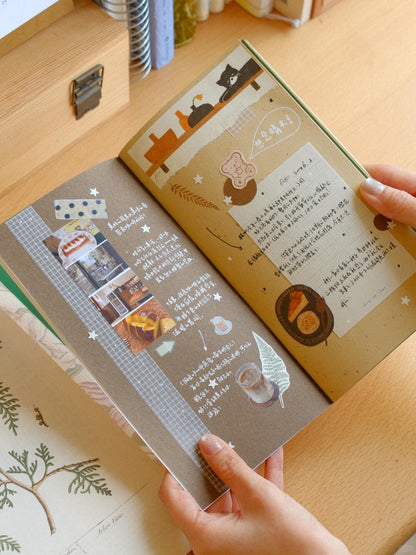 Botanical Mixed-Paper TN Journal & M5 Memo Pad