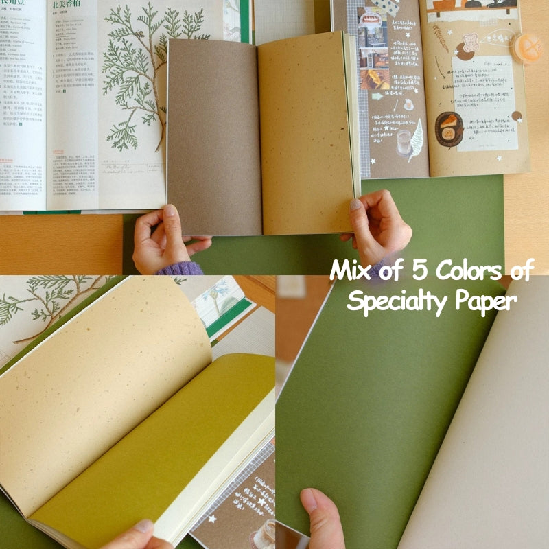 Botanical Mixed-Paper TN Journal & M5 Memo Pad
