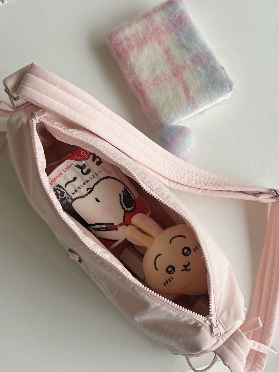 Bow Ballet-Style Sport Shoulder Bag