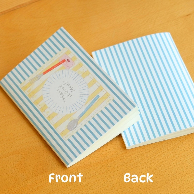 Original "Have A Good Meal" A6 Blank Journal
