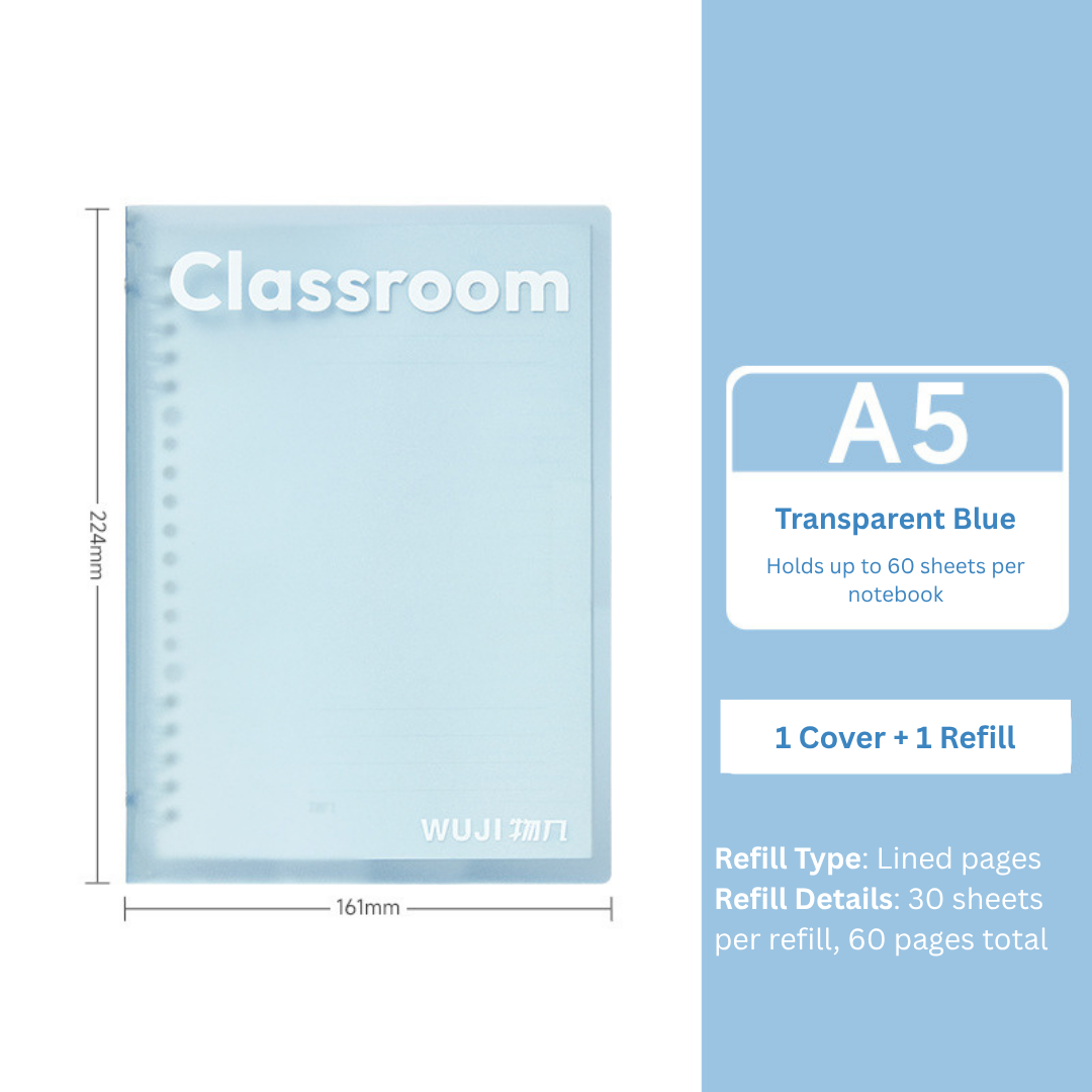 School Series B5/A5 Loose-Leaf Notebook
