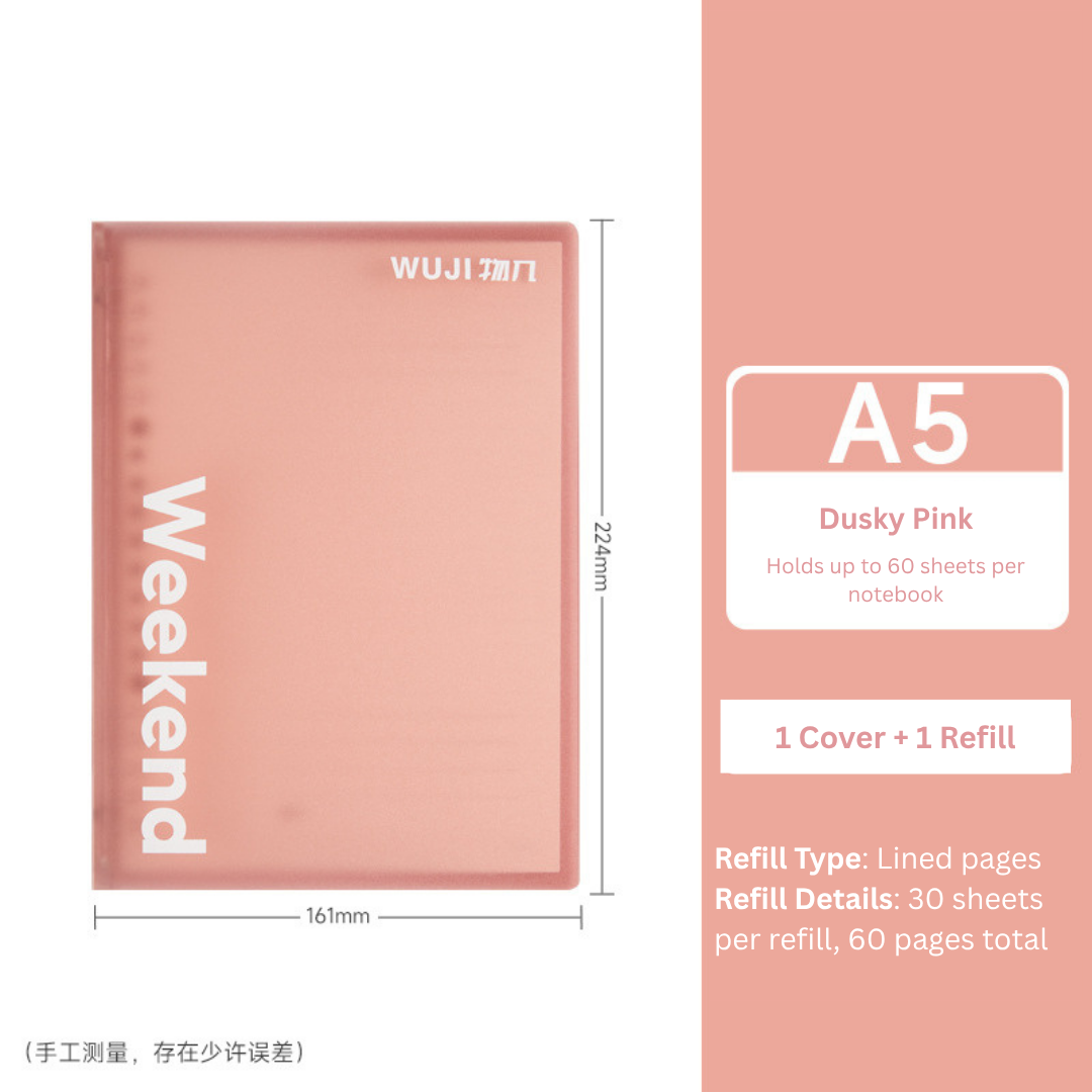 School Series B5/A5 Loose-Leaf Notebook