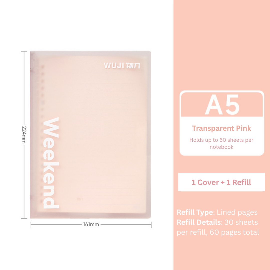 School Series B5/A5 Loose-Leaf Notebook