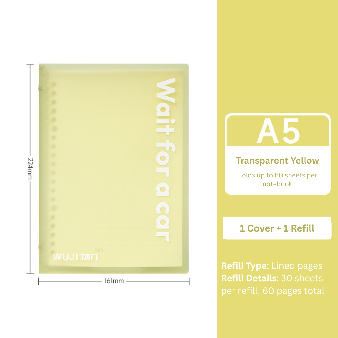 School Series B5/A5 Loose-Leaf Notebook