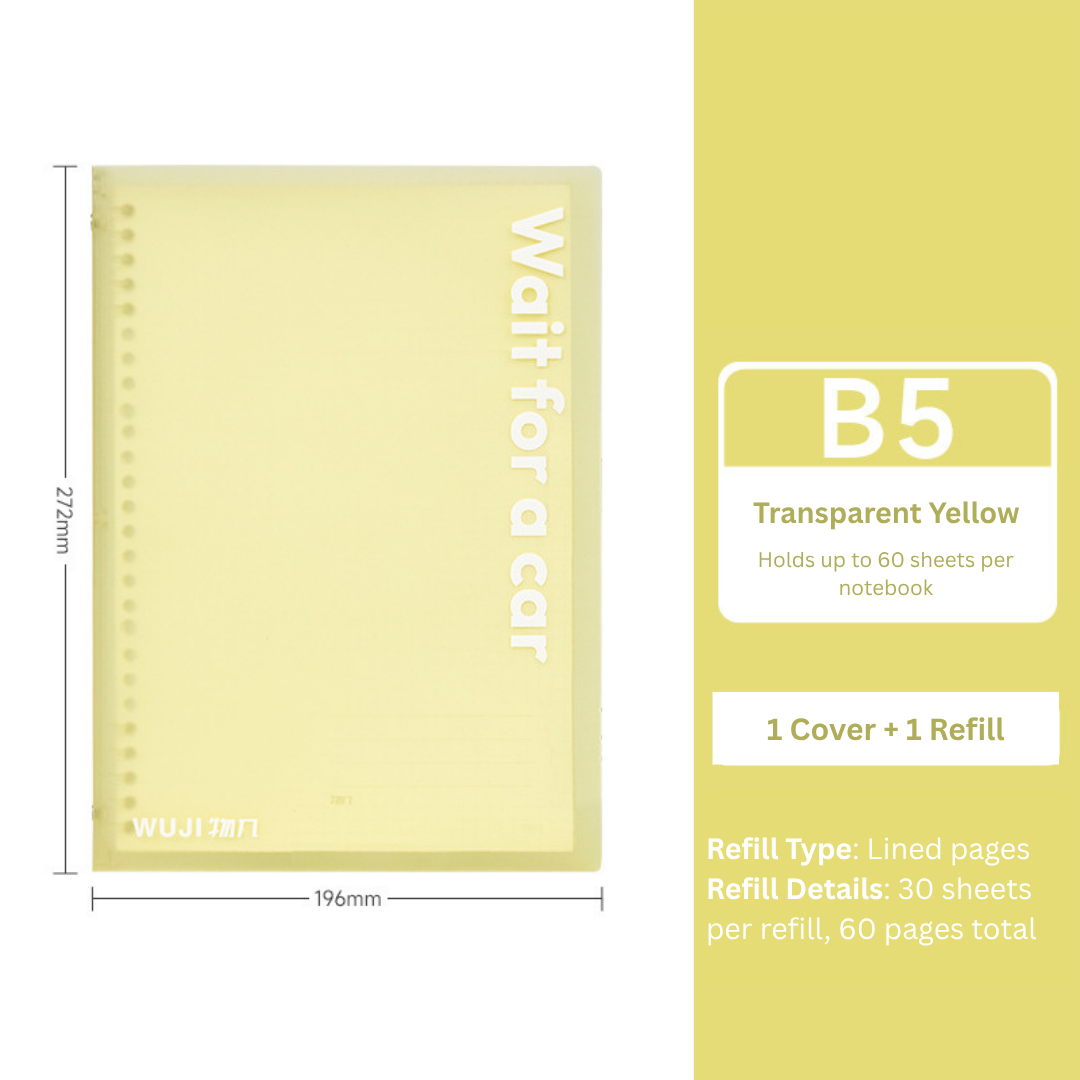 School Series B5/A5 Loose-Leaf Notebook