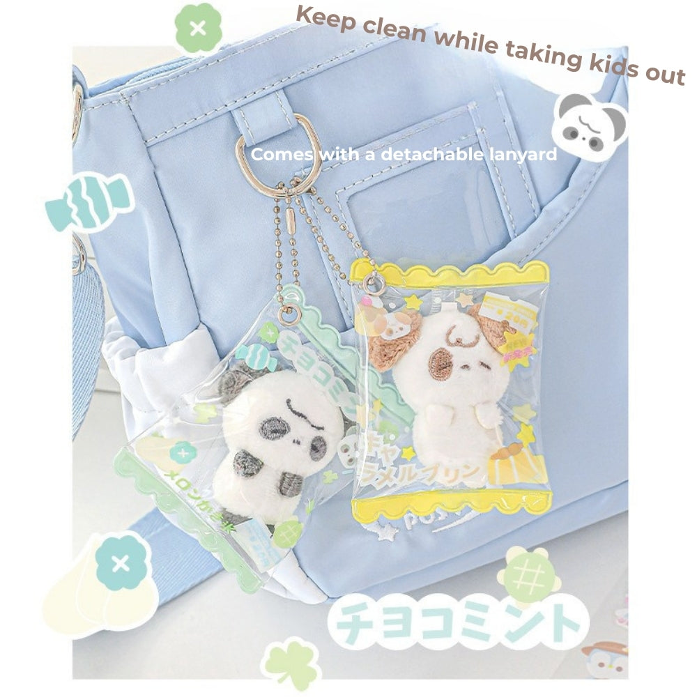 Mini Candy Pouch Doll Keychain