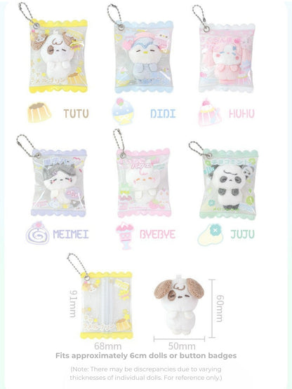 Mini Candy Pouch Doll Keychain