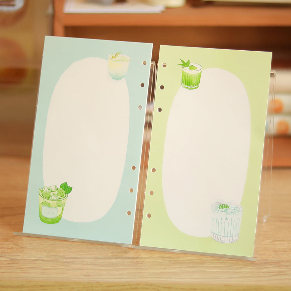 Cat Café M5/A7/A6 Notebook Refill Pages