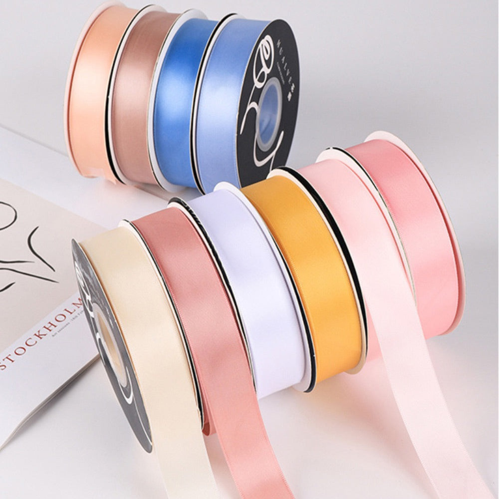 2.5cm Solid Color Polyester Ribbon