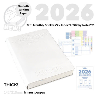 2026 Plan Smarter Daily Planner (Thick & Thin Edition)