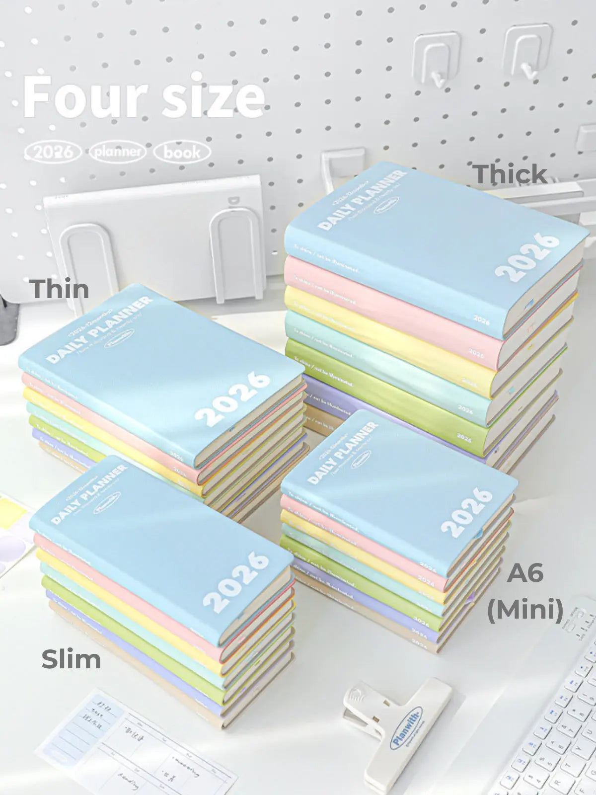 2026 Plan Smarter Daily Planner (Thick & Thin Edition) ChicChoi