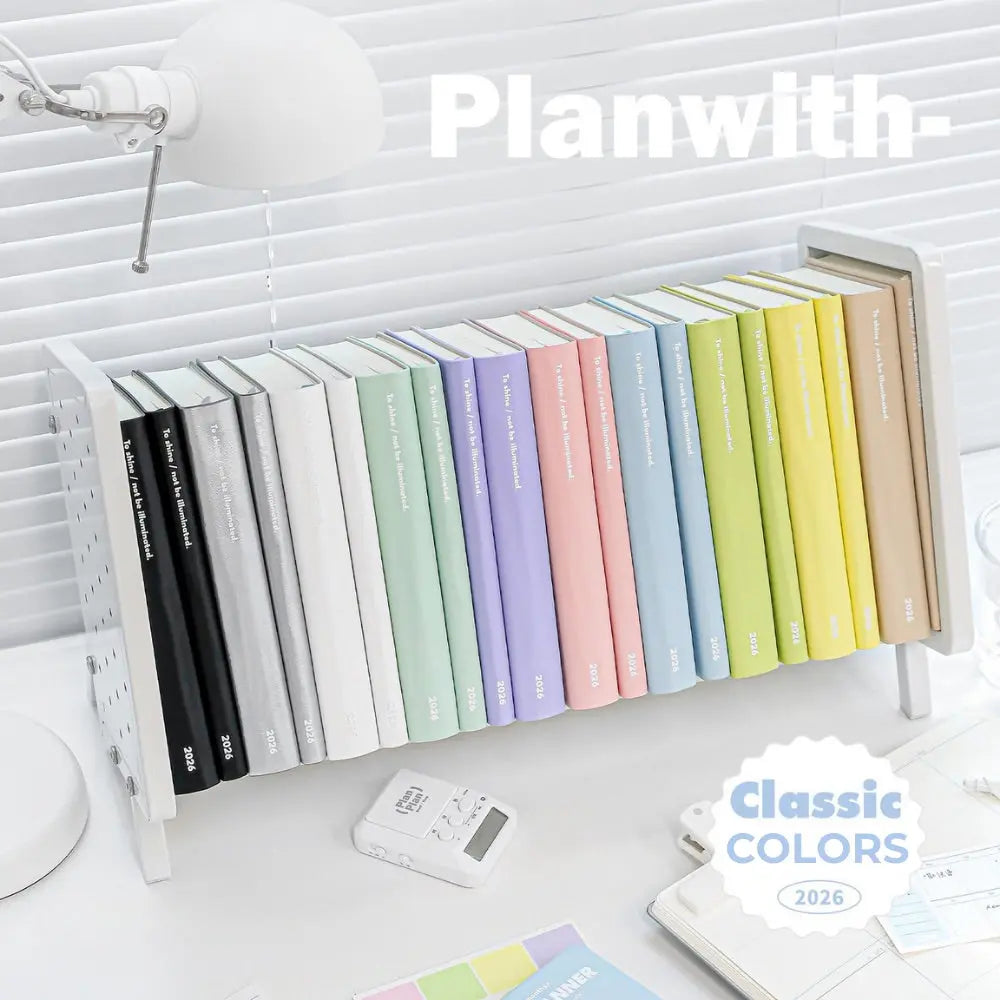 2026 Plan Smarter Daily Planner (Thick & Thin Edition) ChicChoi