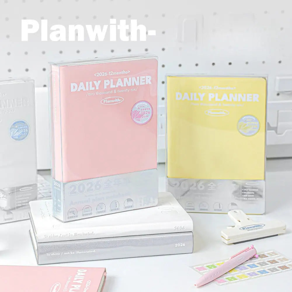 2026 Plan Smarter Daily Planner (Thick & Thin Edition) ChicChoi