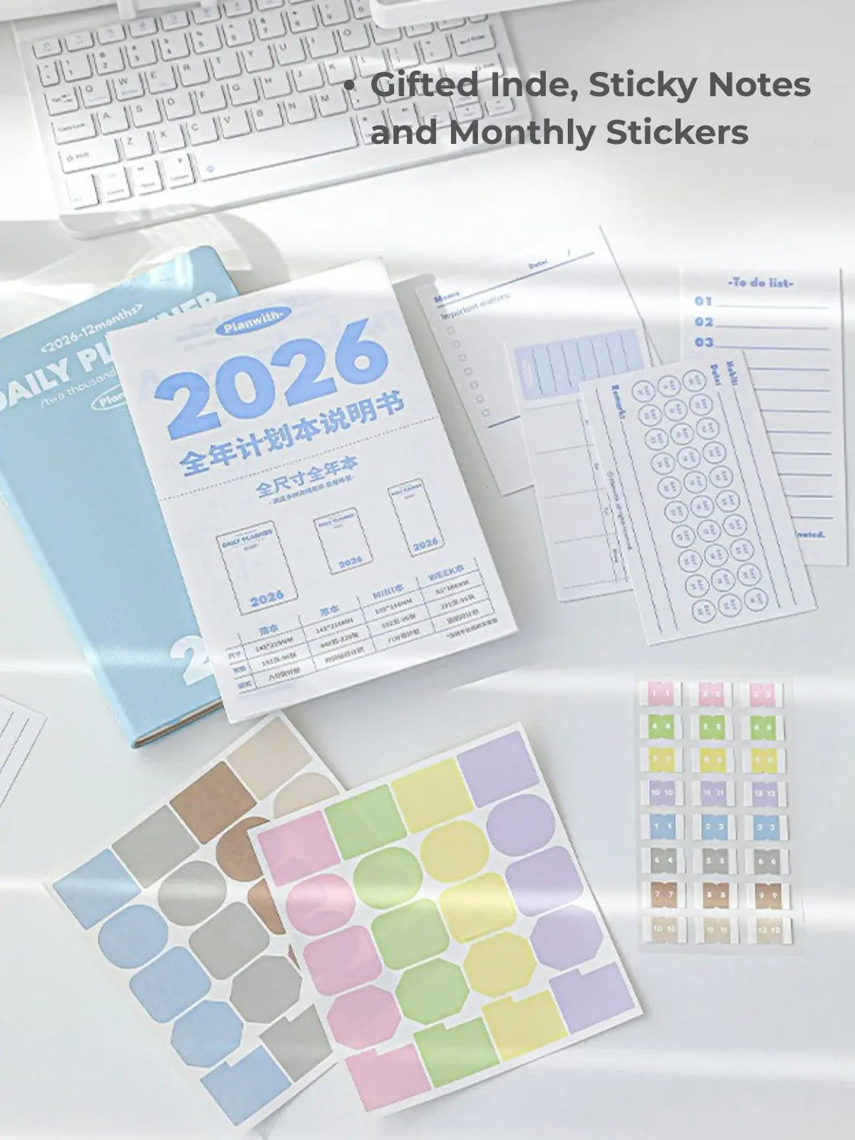 2026 Plan Smarter Daily Planner (Thick & Thin Edition) ChicChoi