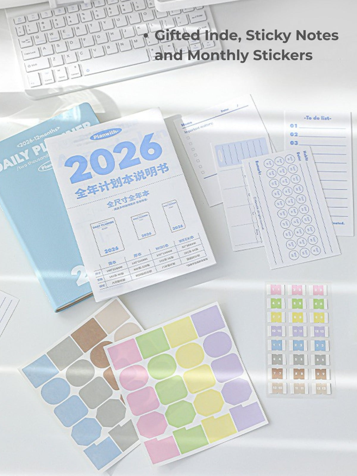 2026 Plan Smarter Daily Planner (Thick & Thin Edition)