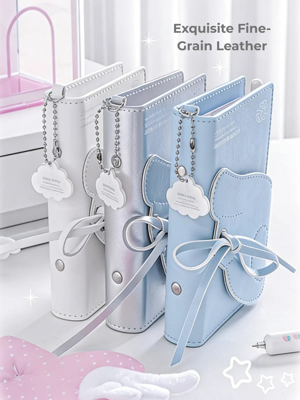 A7 PU Leather Wing Binder ChicChoi