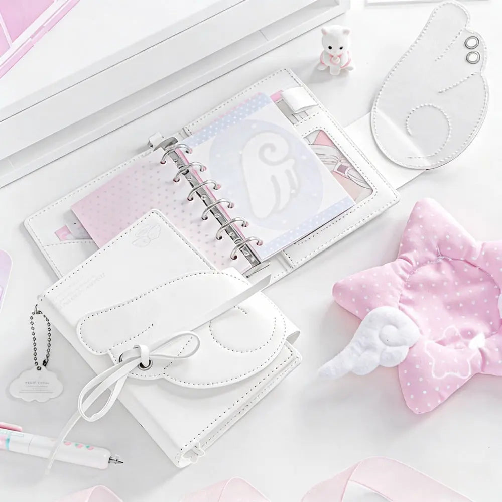 A7 PU Leather Wing Binder ChicChoi