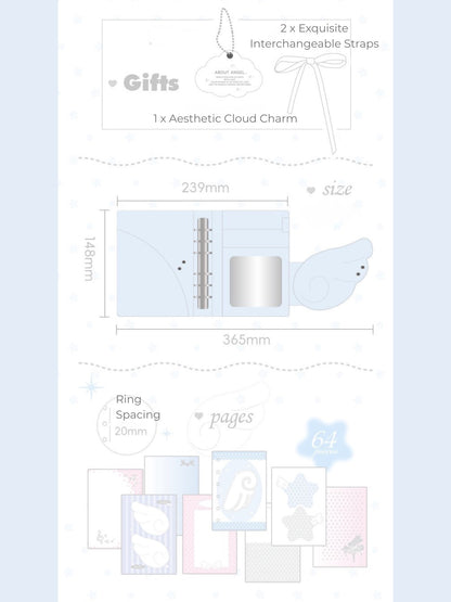 A7 PU Leather Wing Binder