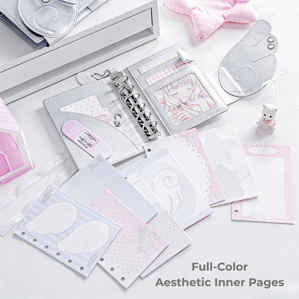 A7 PU Leather Wing Binder