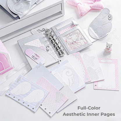 A7 PU Leather Wing Binder