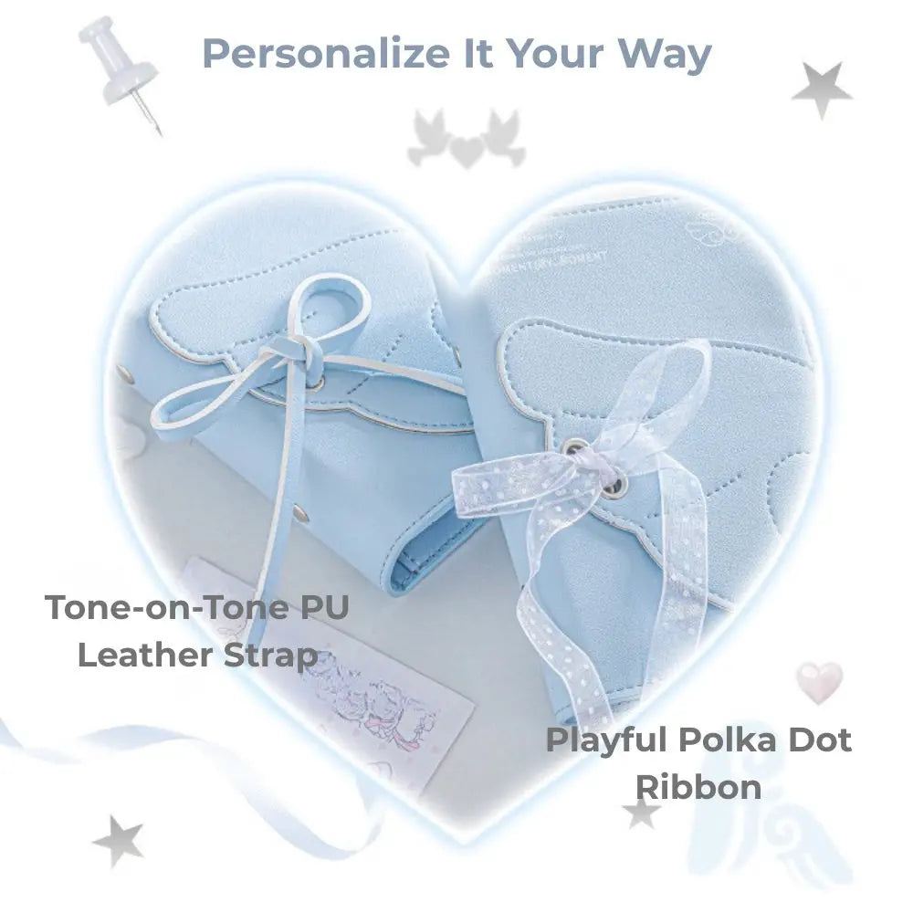 A7 PU Leather Wing Binder ChicChoi