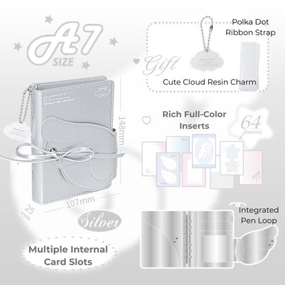 A7 PU Leather Wing Binder