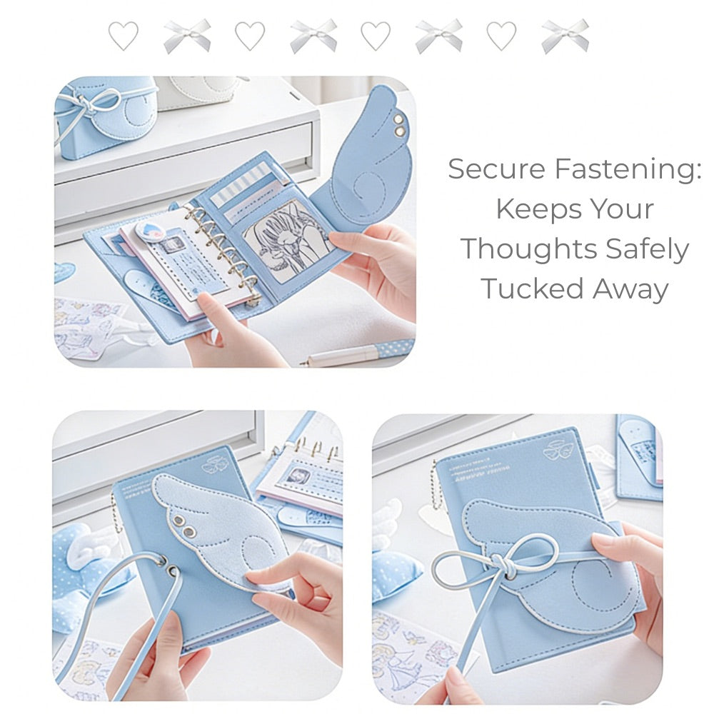 A7 PU Leather Wing Binder