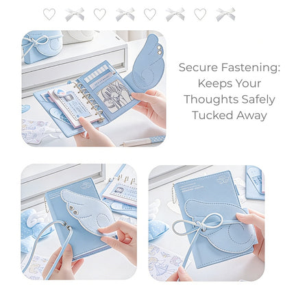 A7 PU Leather Wing Binder