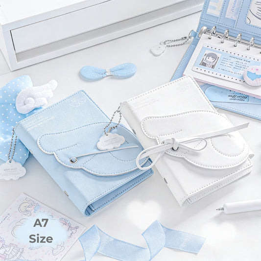 A7 PU Leather Wing Binder