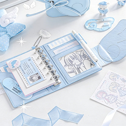 A7 PU Leather Wing Binder