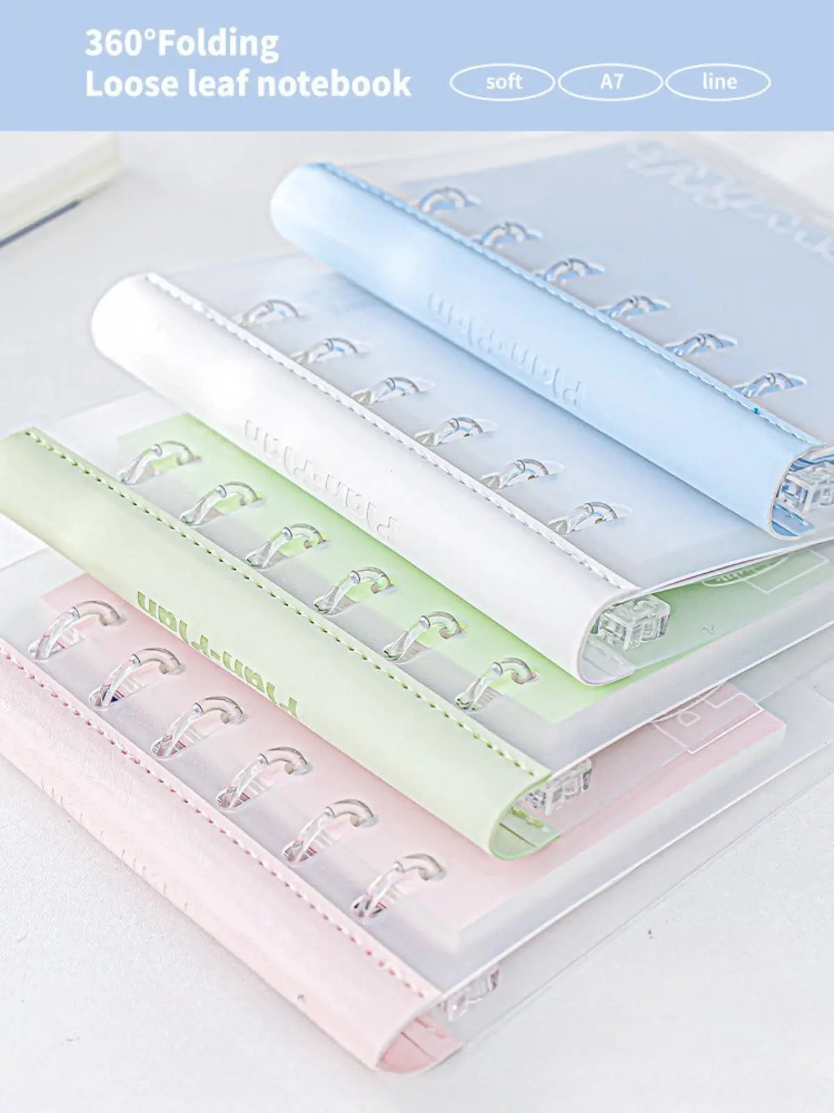 A7 Flexible Lay-Flat Refillable Binder ChicChoi