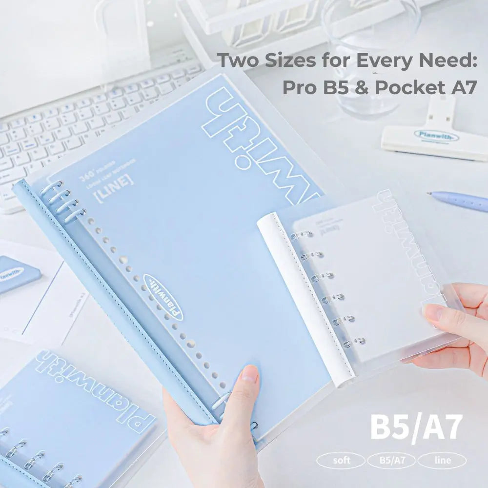 A7 Flexible Lay-Flat Refillable Binder ChicChoi