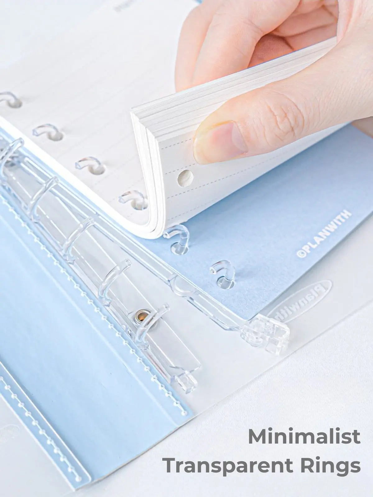 A7 Flexible Lay-Flat Refillable Binder ChicChoi