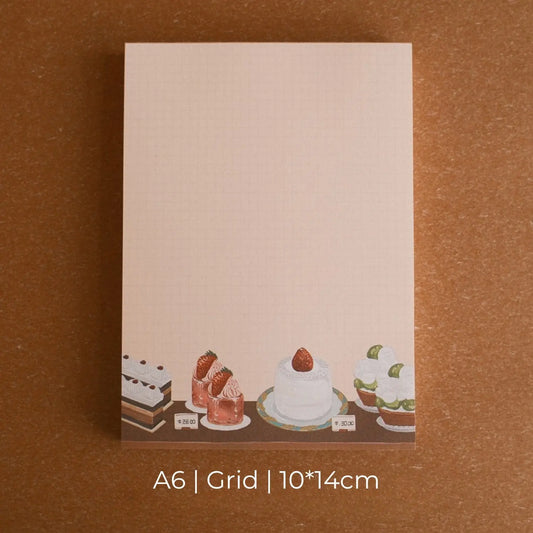 A Cabinet of Desserts A5/A6/A7 Notepads ChicChoi