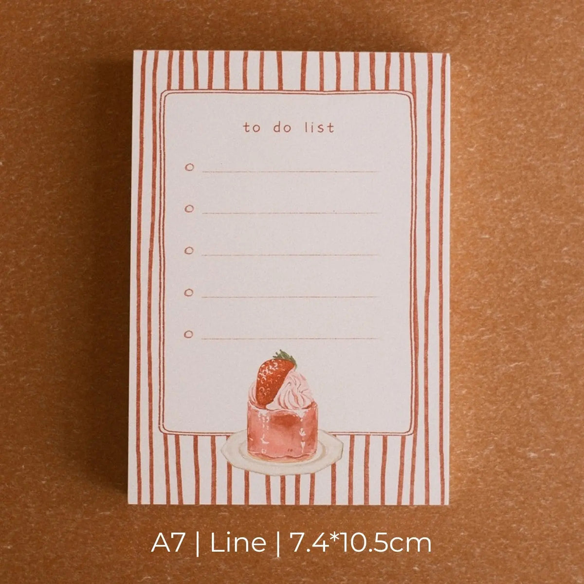 Cabinet Desserts A5 A6 A7 Notepads