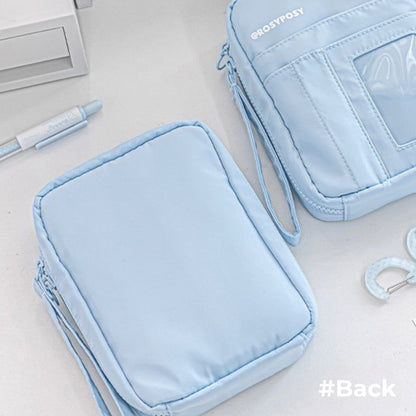 Accordion Multi-Pocket Organizer Pouch – Cute Journal & Stationery Case