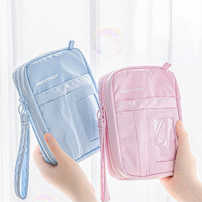 Accordion Multi-Pocket Organizer Pouch – Cute Journal & Stationery Case