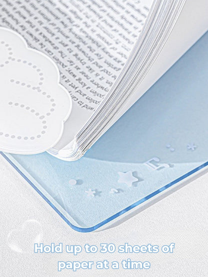 Angel Wings Transparent Acrylic Clipboard in A4 & A7