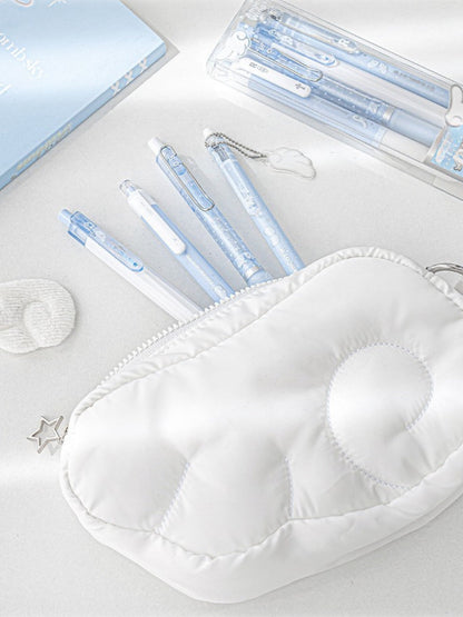 Angelic Shimmer Gel Pens Set – 4 pcs/0.5mm Nib/Black Ink