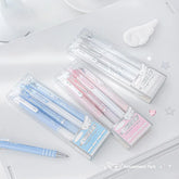 Angelic Shimmer Gel Pens Set – 4 pcs/0.5mm Nib/Black Ink ChicChoi