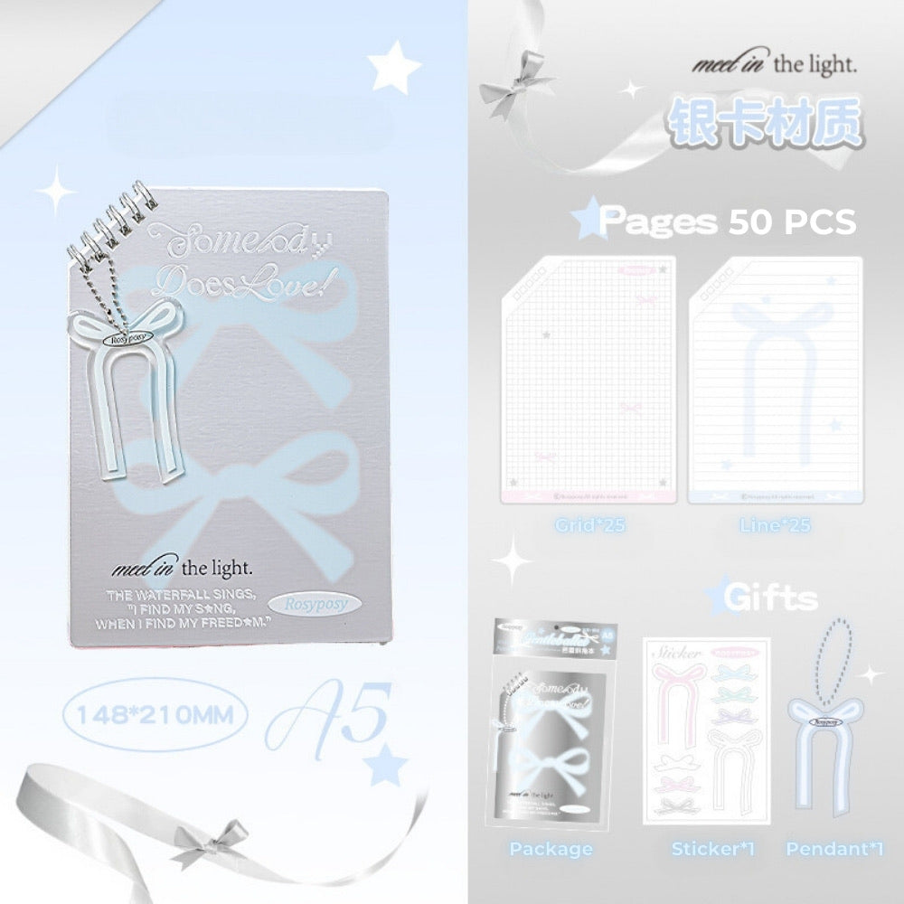 A5/B5 Ballet Core Cornered Notepads 50 pcs