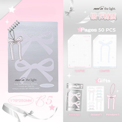 A5/B5 Ballet Core Cornered Notepads 50 pcs