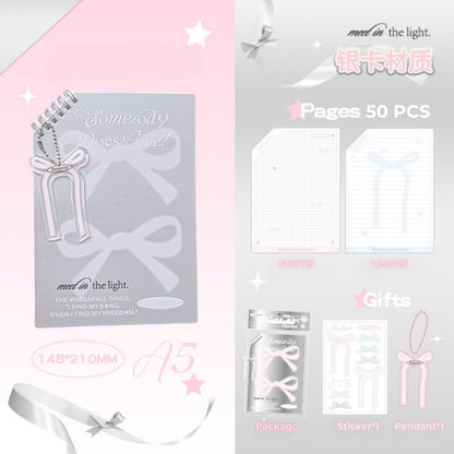 A5/B5 Ballet Core Cornered Notepads 50 pcs