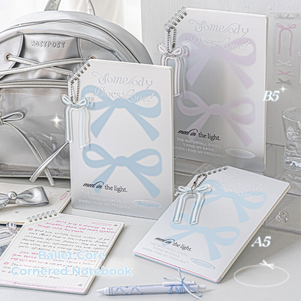 A5/B5 Ballet Core Cornered Notepads 50 pcs