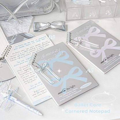 A5/B5 Ballet Core Cornered Notepads 50 pcs