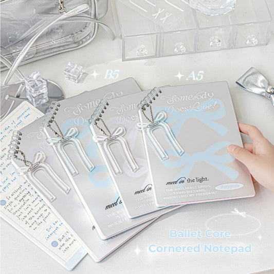 A5/B5 Ballet Core Cornered Notepads 50 pcs